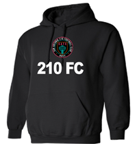 210 FC SPIRIT HOODY - BLACK