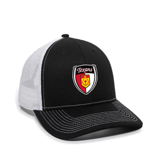 TEXANS TRUCKER HAT BLACK/WHITE Image