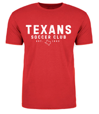TEXANS TEE RED