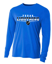 TX LT LS WICKING FAN TEE ROYAL _Design 5