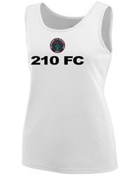 210 FC LADIES SPIRIT TANK-WHITE