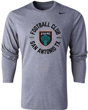 210 FC LS NIKE LEGEND TEE - GREY Image