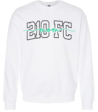 210 FC MOM CREW SWEATSHIRT - WHITE