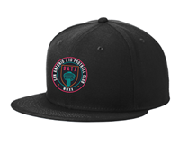 210 FC NEW ERA FLAT BILL HAT - BLACK