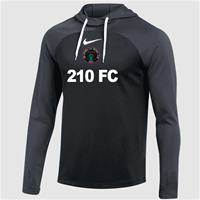 210 FC NIKE ACAD PRO HOODY - BLACK