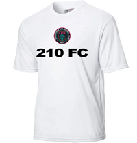 210 FC SPIRIT WICKING TEE - WHITE