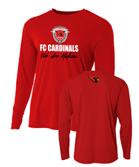 A4 LS Red Supporter Tee