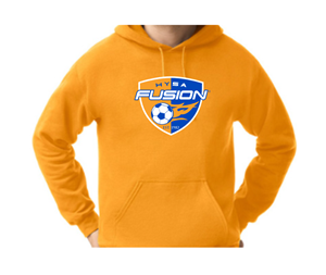 Gildan Hoodie - Gold Image