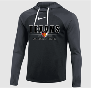 TEXANS NIKE PRO ACAD HOODY-BLACK/GREY Image