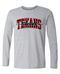 TEXANS PLAID LS TEE - GREY Thumbnail