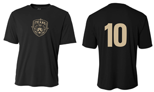 Texas Select Dri-Fit SS - Black Image