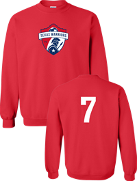 Red Crew Sweatshirt