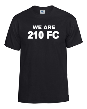 WE ARE 210 FC SPIRIT TEE - BLACK Image
