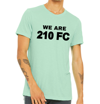 WE ARE 210 FC SPIRIT TEE - TURQ