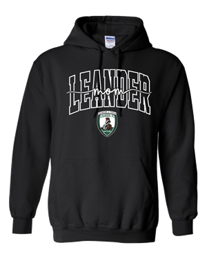 Mom Hooded Sweatshirt - Black Image