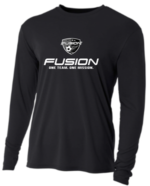 A4 L/S PERF. TEE - BLACK Image